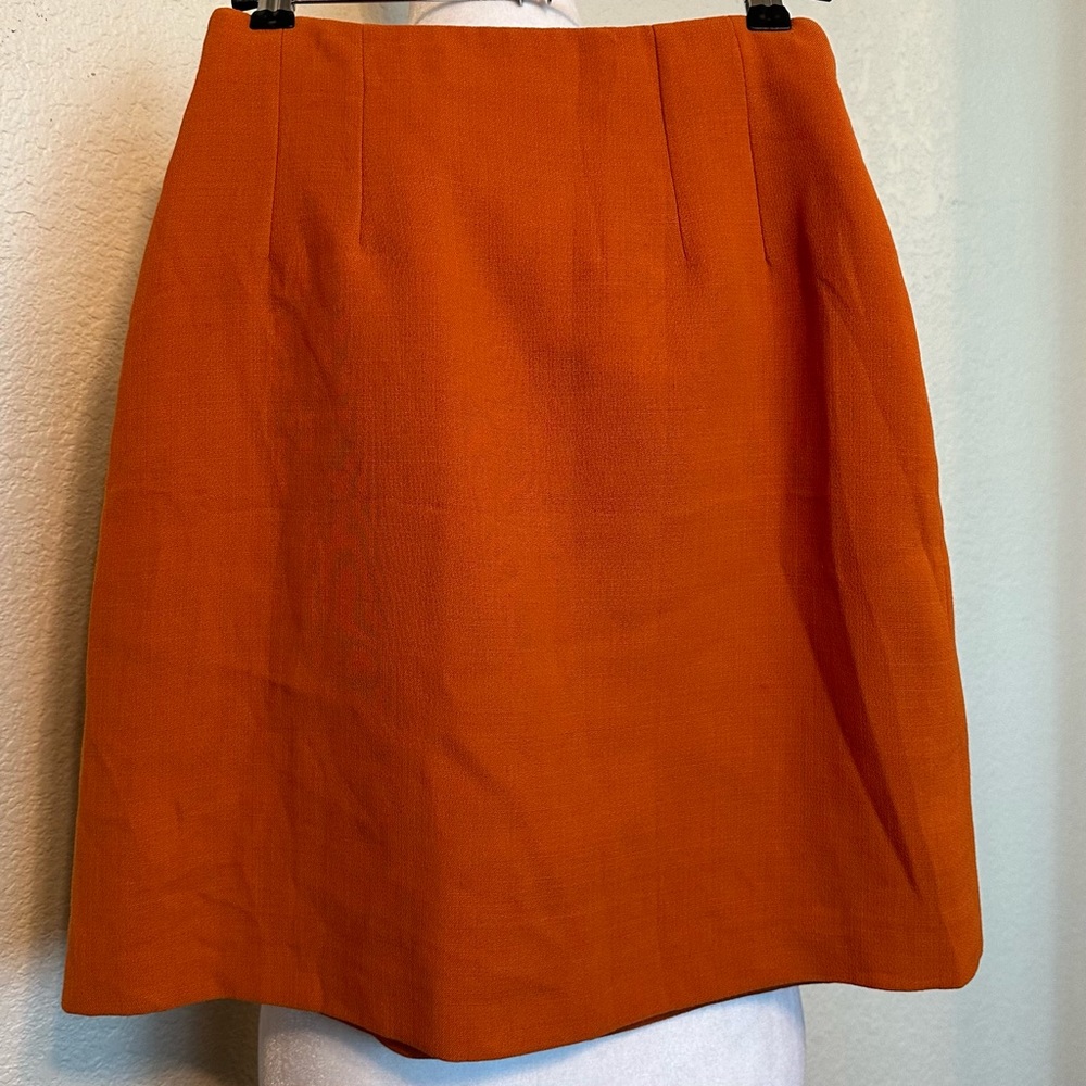 ☀️ Un Deux Trois Vintage Virgin Wool Skirt - Picture 4 of 5